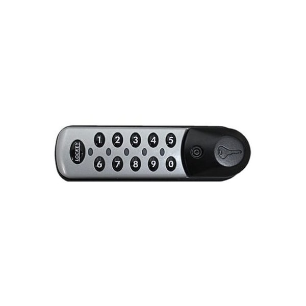 Digital Electronic Cabinet Lock For Wet/Chlorinated Areas Standard Silver Right
